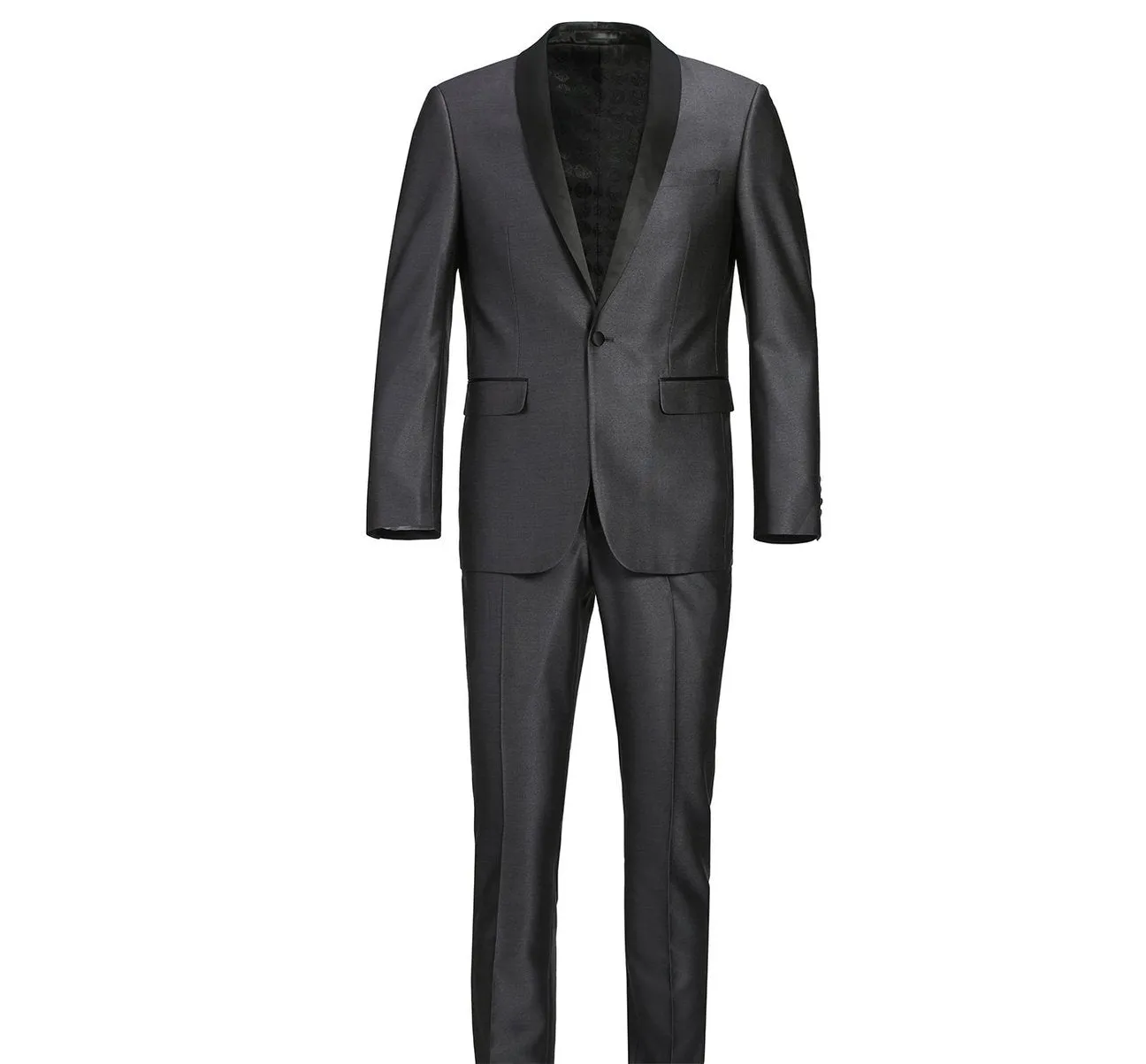 Alessandro Vitello by Renoir 2-Piece Slim Fit Shawl Lapel Tuxedo Suit 201-17