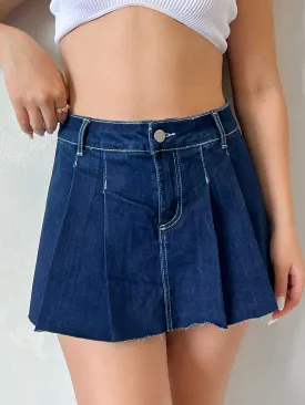 Ana Skort (Dark Denim)