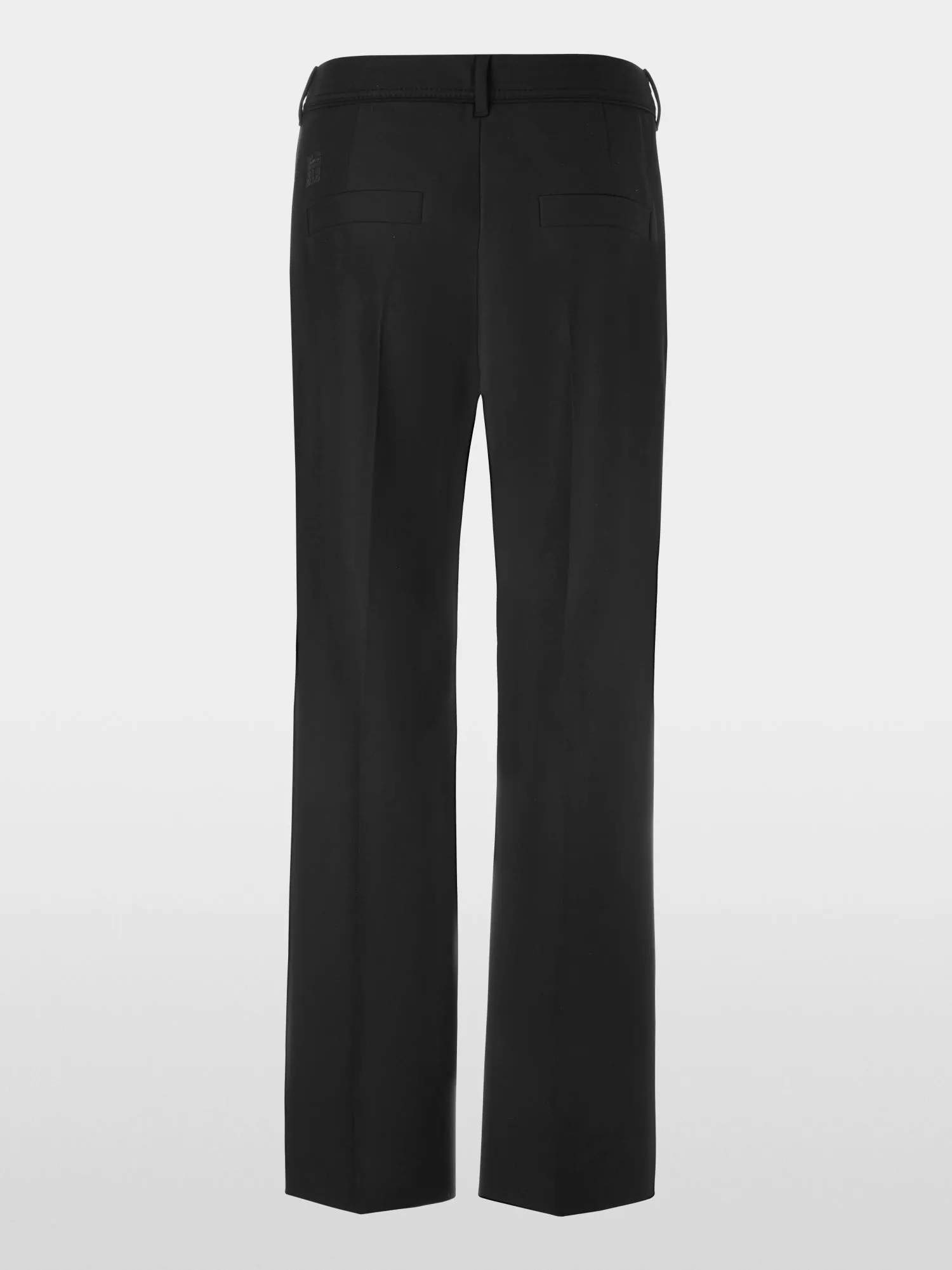 Black Faid Wide Leg Tailored Pants