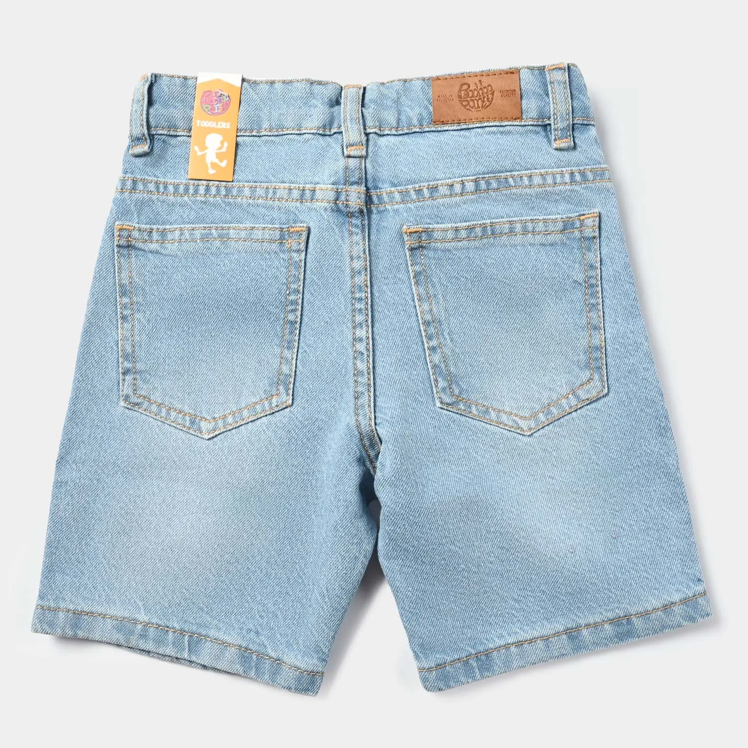 Boys Denim Stretch Short Flash-LT.Blue