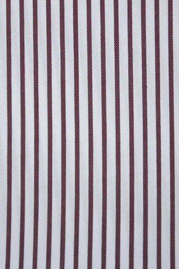 Burgundy Stripe Shirt