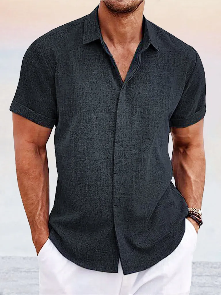 Casual Cotton Linen Shirt