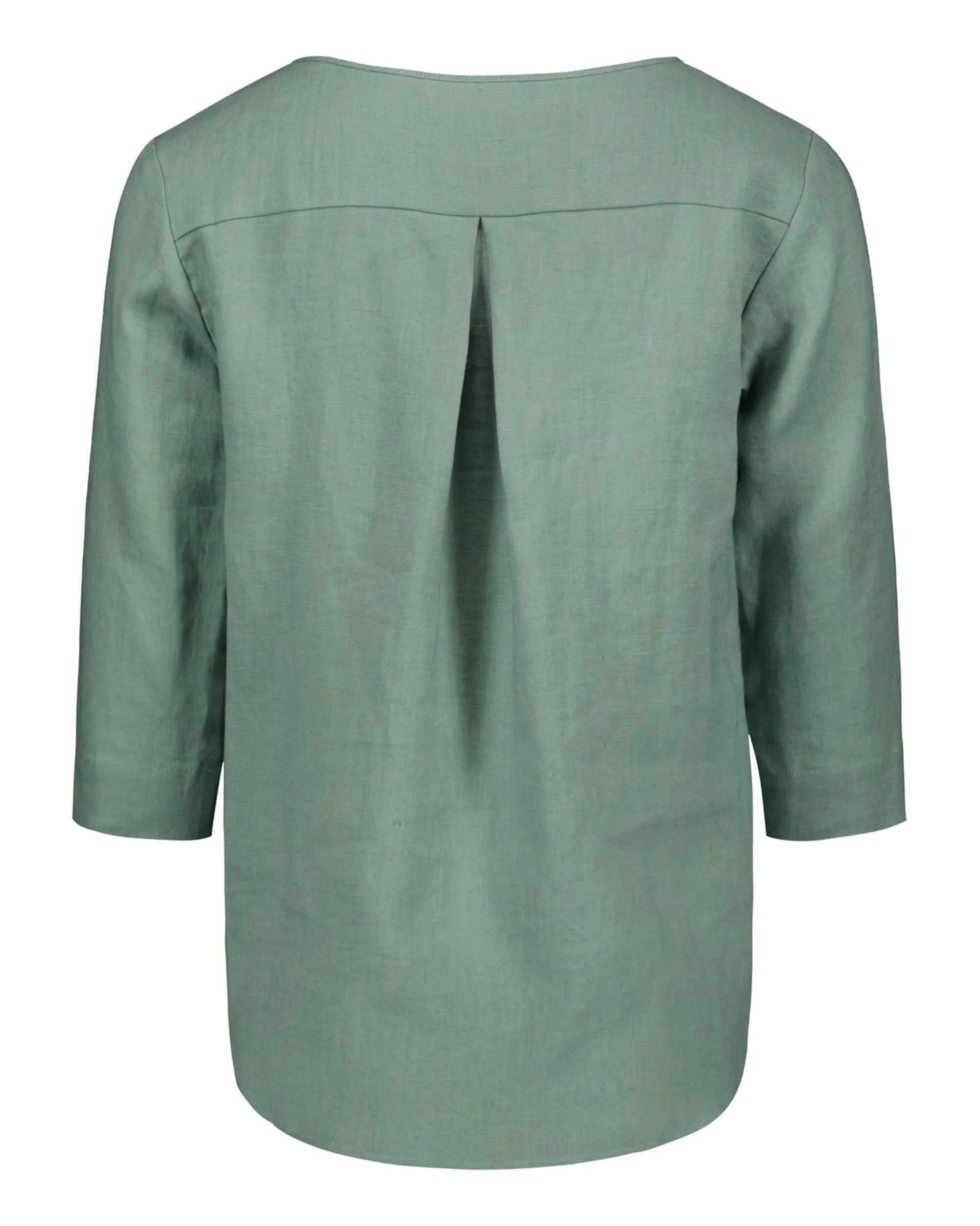 Classic Linen Blouse Desert Sage Green