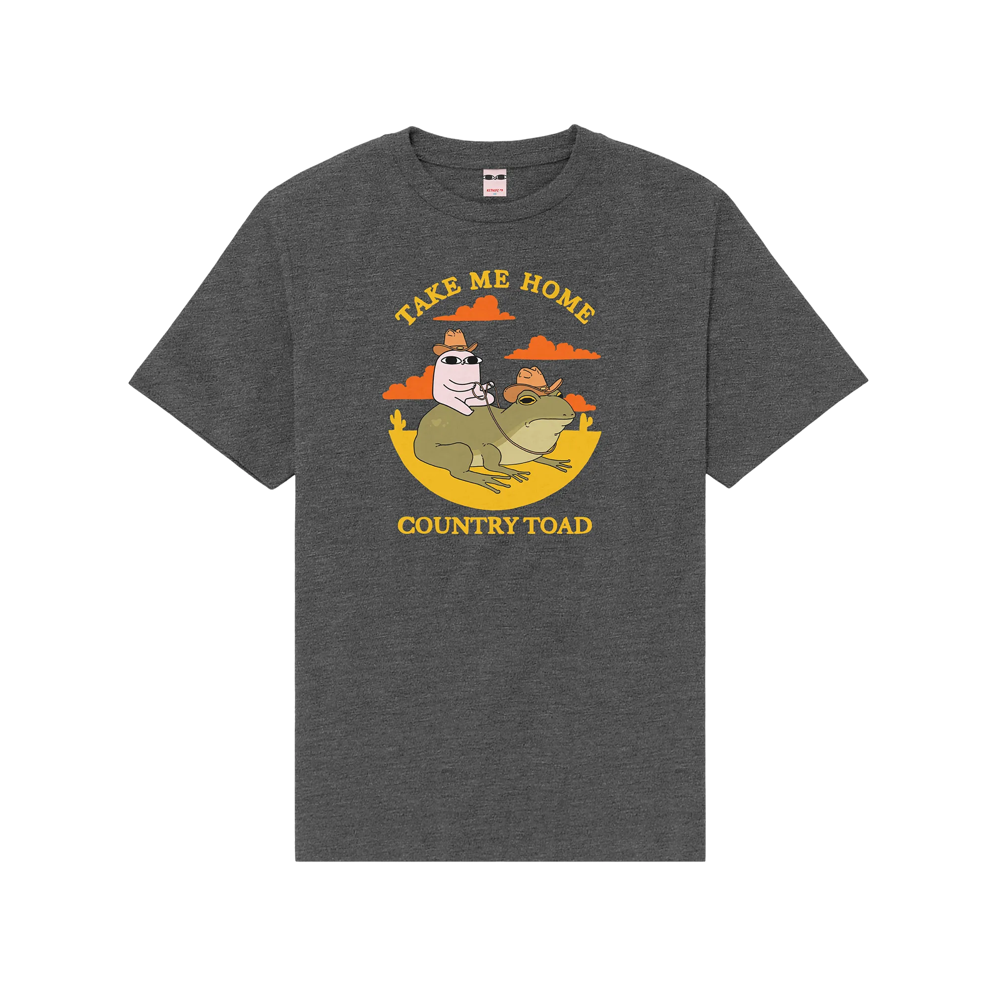 Country Toad Black Tee