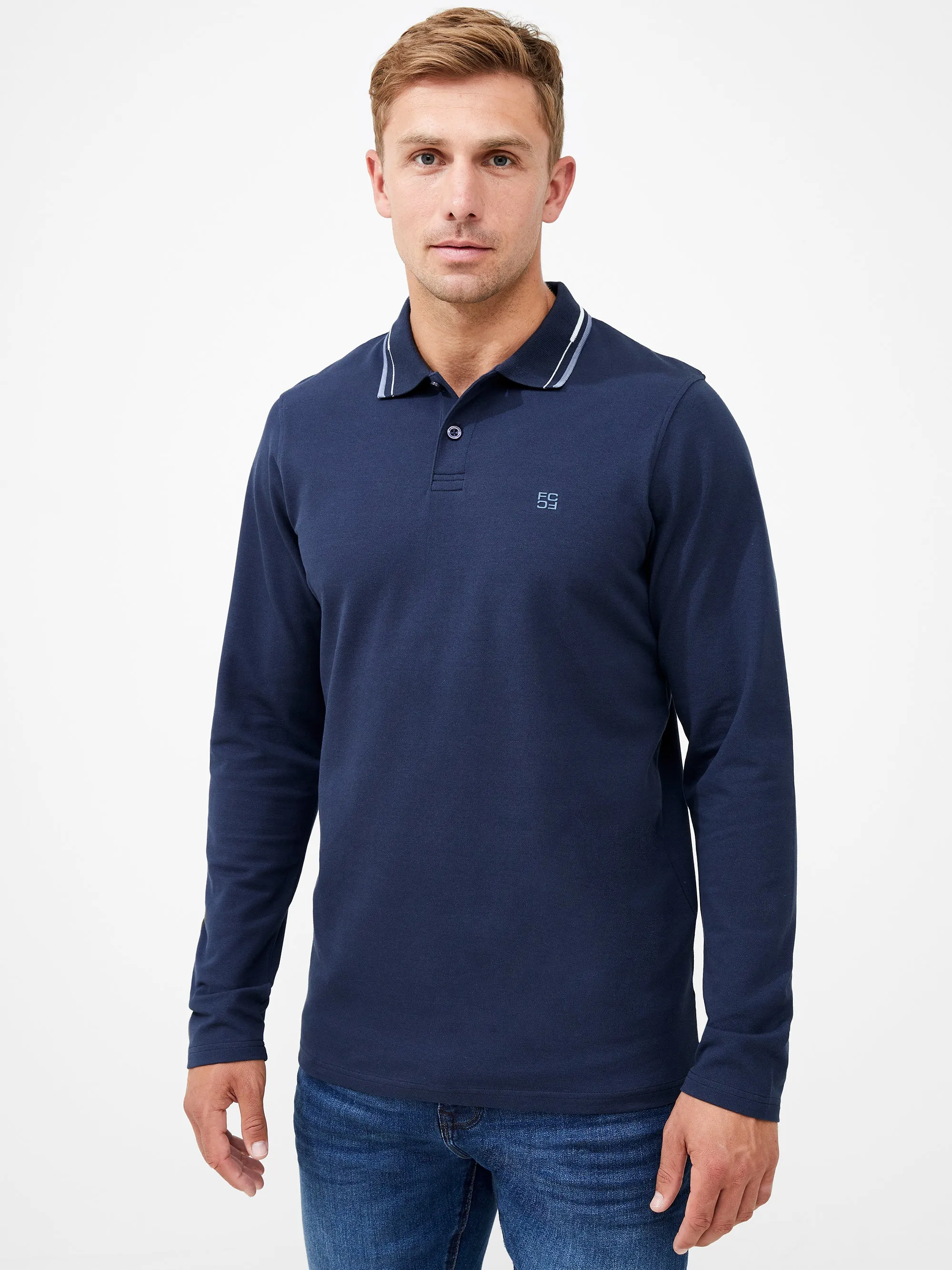 Courtworth Long Sleeve Polo Shirt