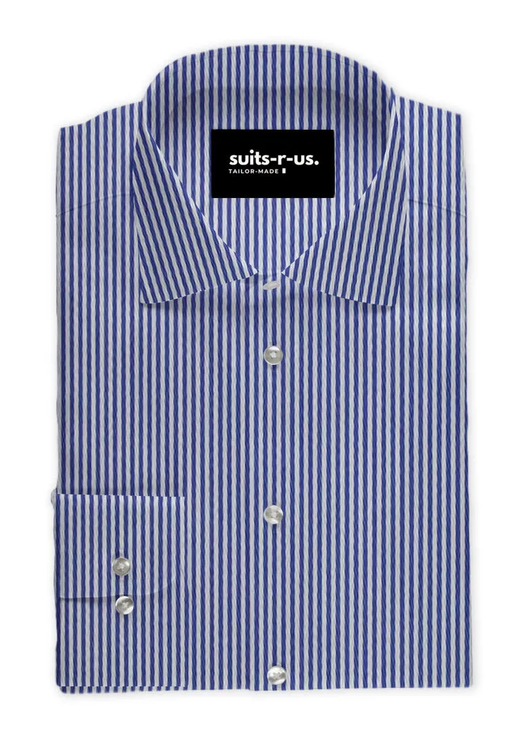 Dark Blue Bengal Stripe Shirt