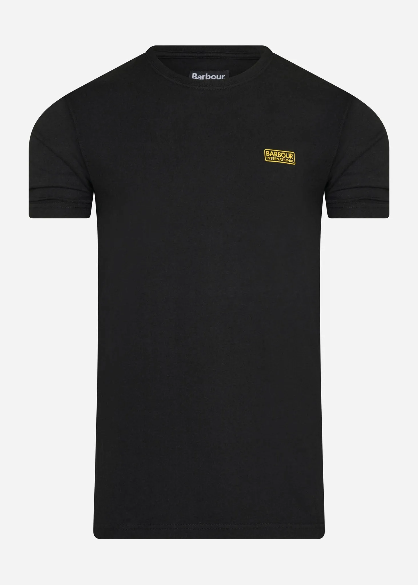 Essential small logo tee - black