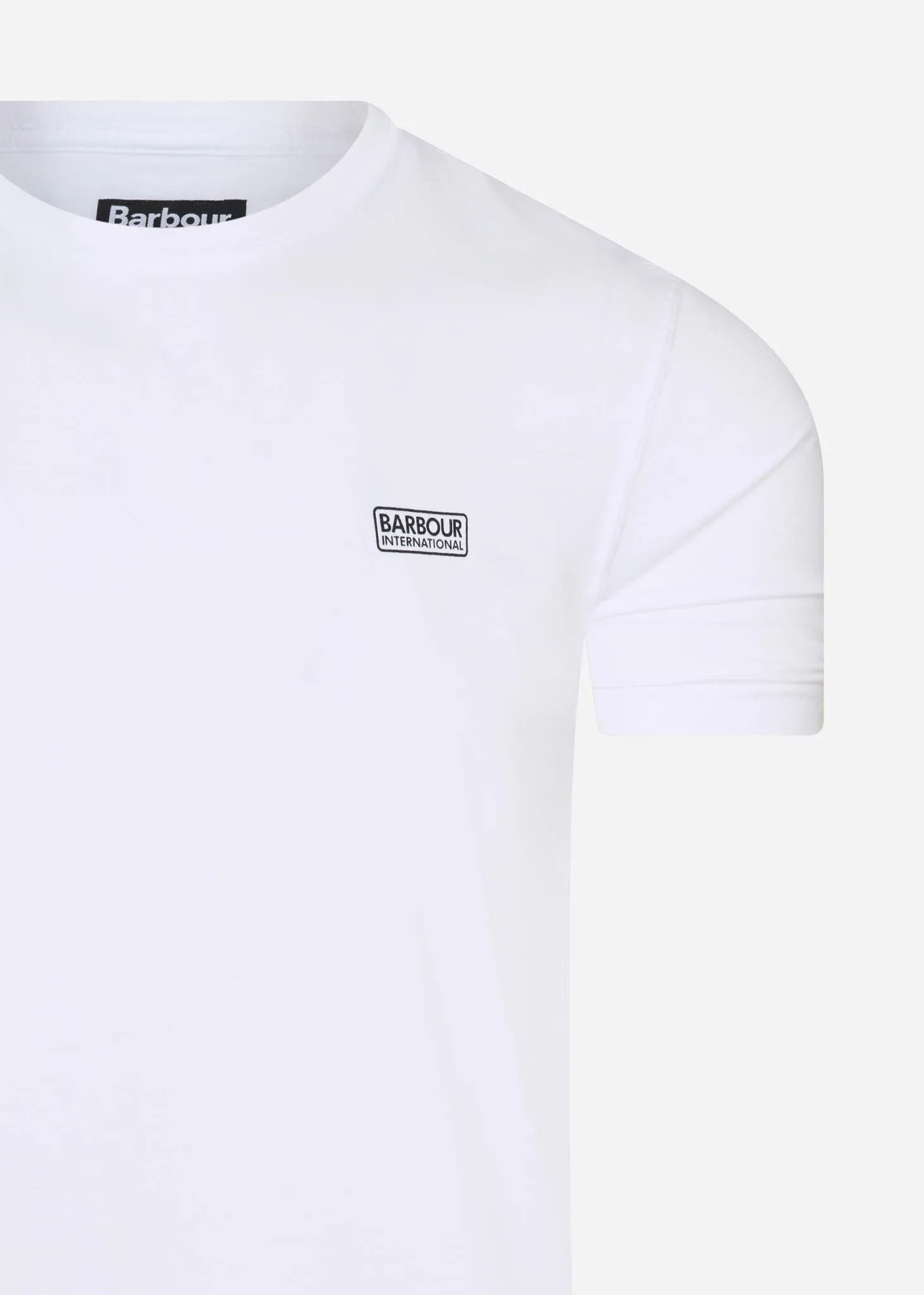 Essential small logo tee - white