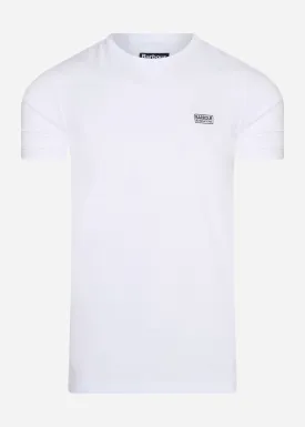 Essential small logo tee - white