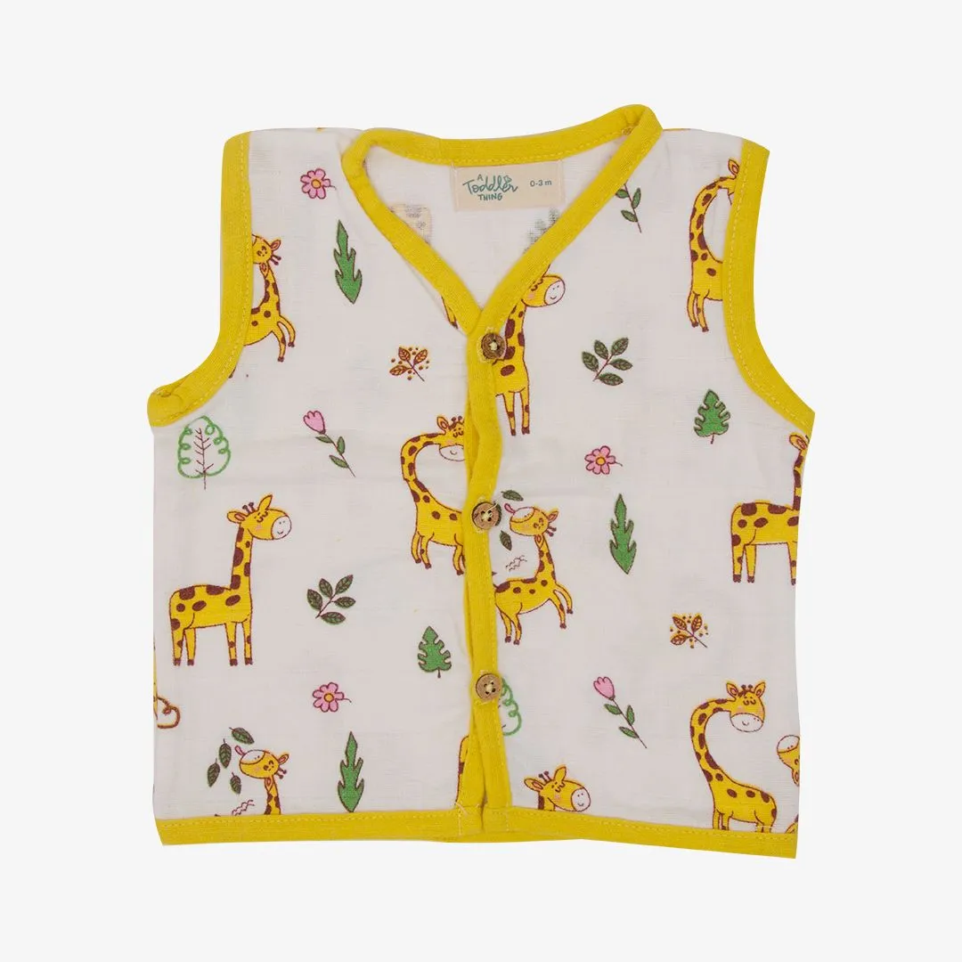 Happy Giraffe - Muslin Jabla and Shorts for Babies and Toddlers