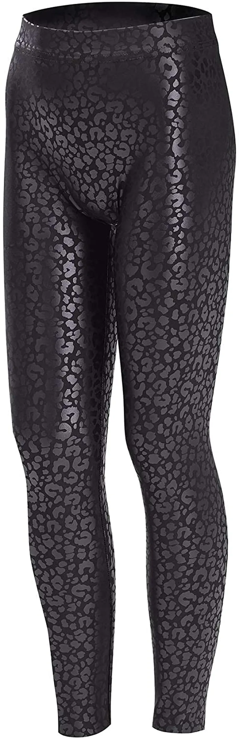 HUE Women's Big Girls' Faux Leather High Rise Leggings