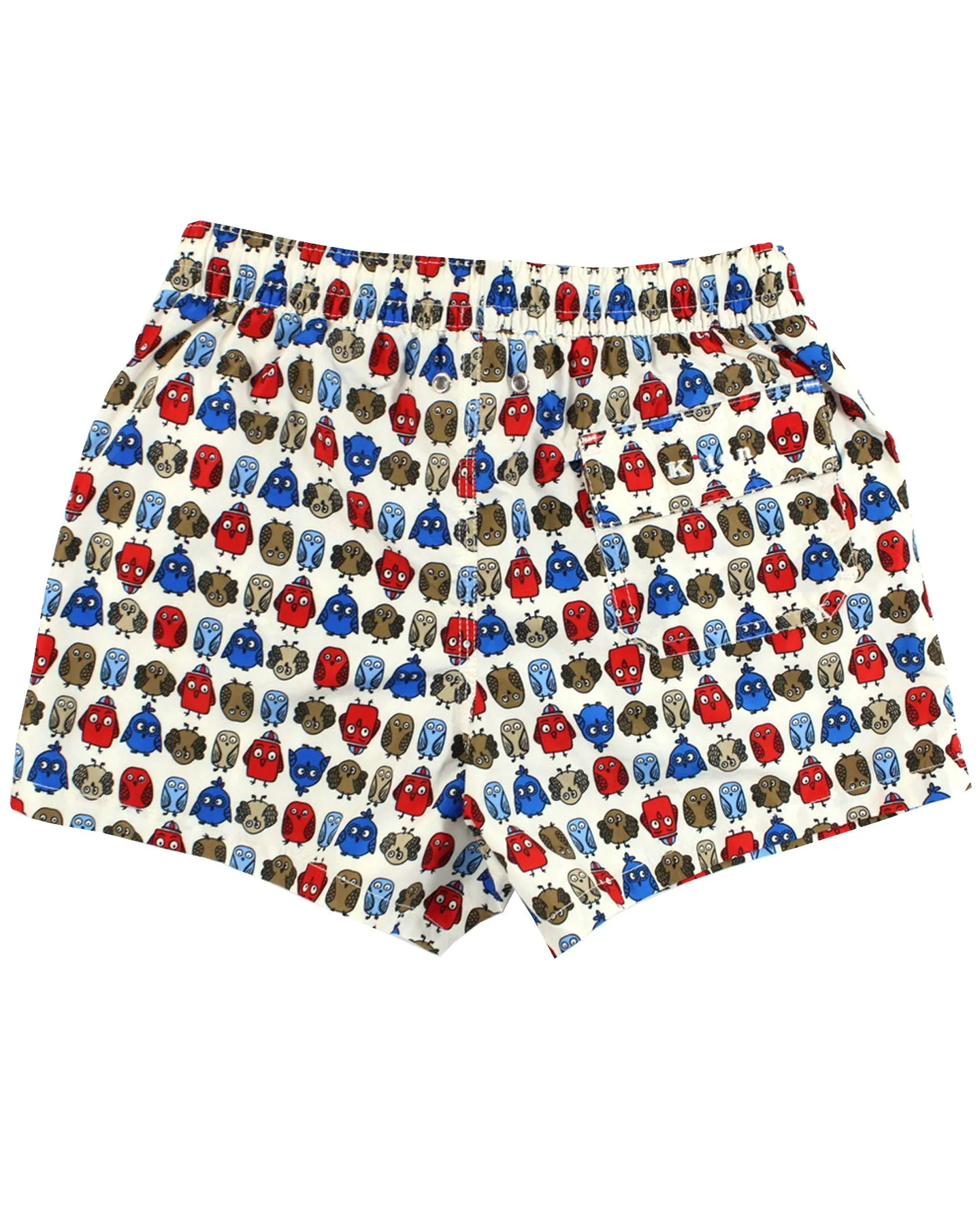 Kiton Youth Swim Shorts Birds Design - Kids 6 Years Old FINAL SALE