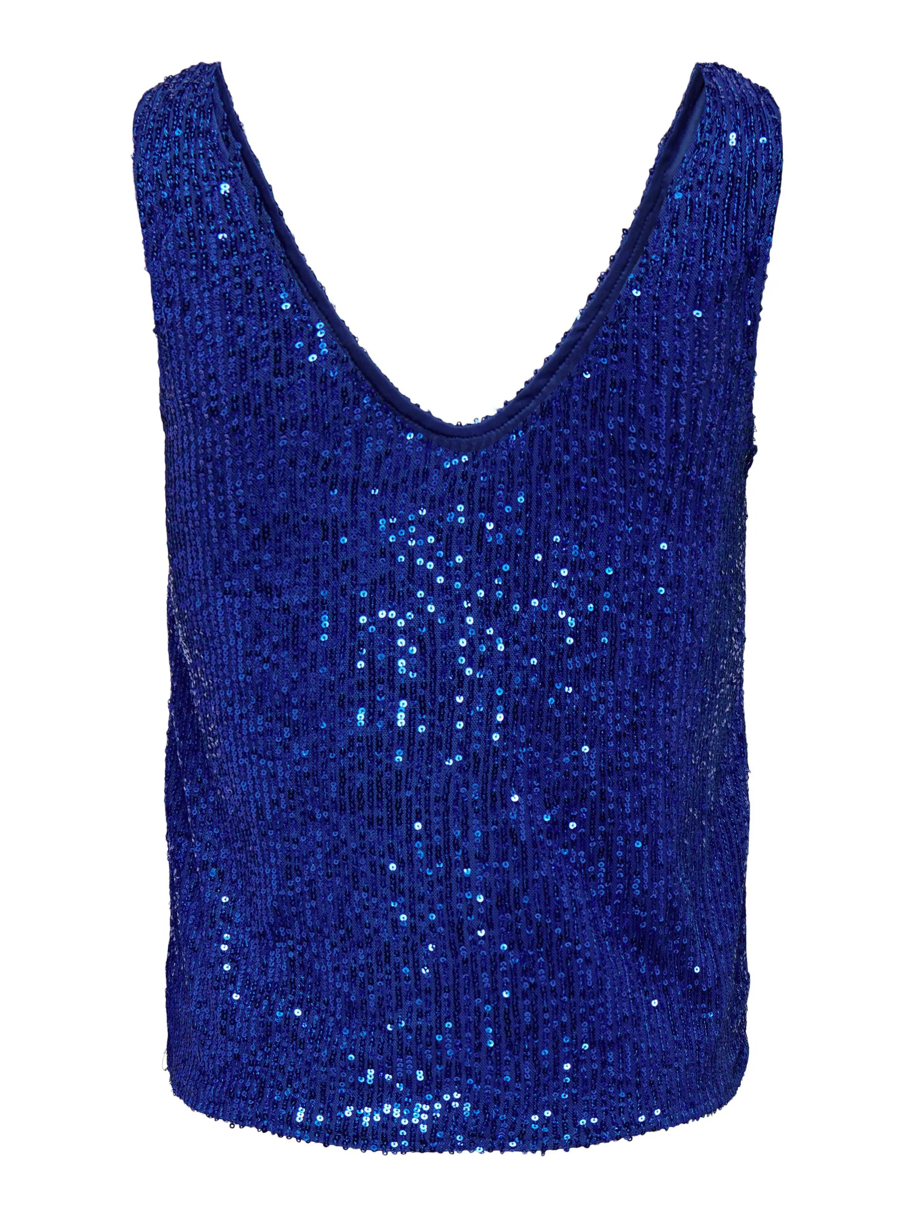 Lana Sequin Top - Bluing