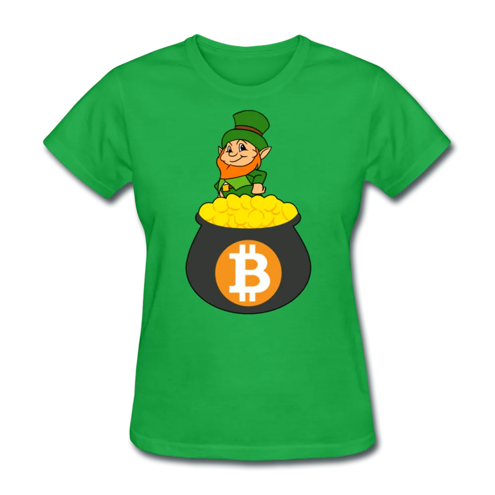 Leprechaun Bitcoin Women's T-Shirt