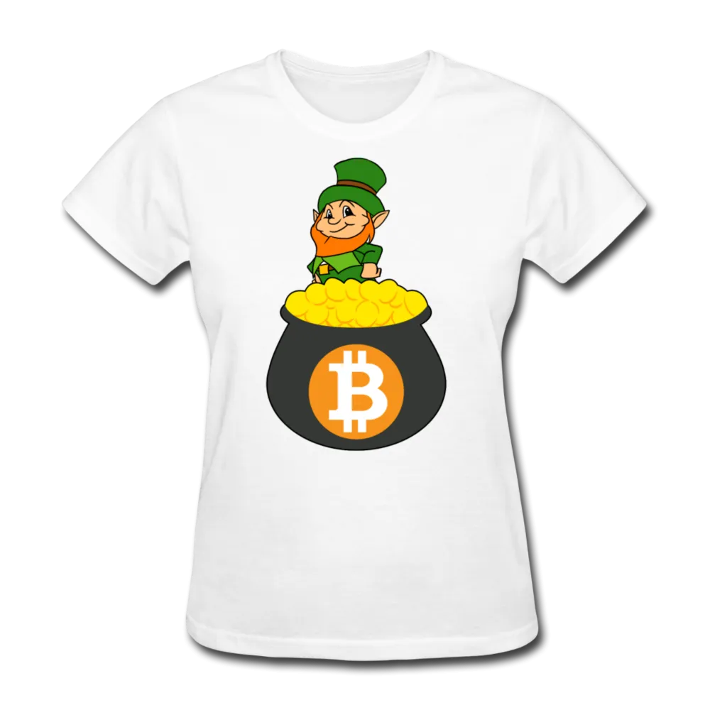 Leprechaun Bitcoin Women's T-Shirt