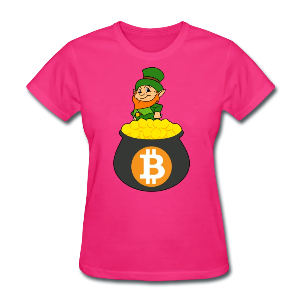 Leprechaun Bitcoin Women's T-Shirt