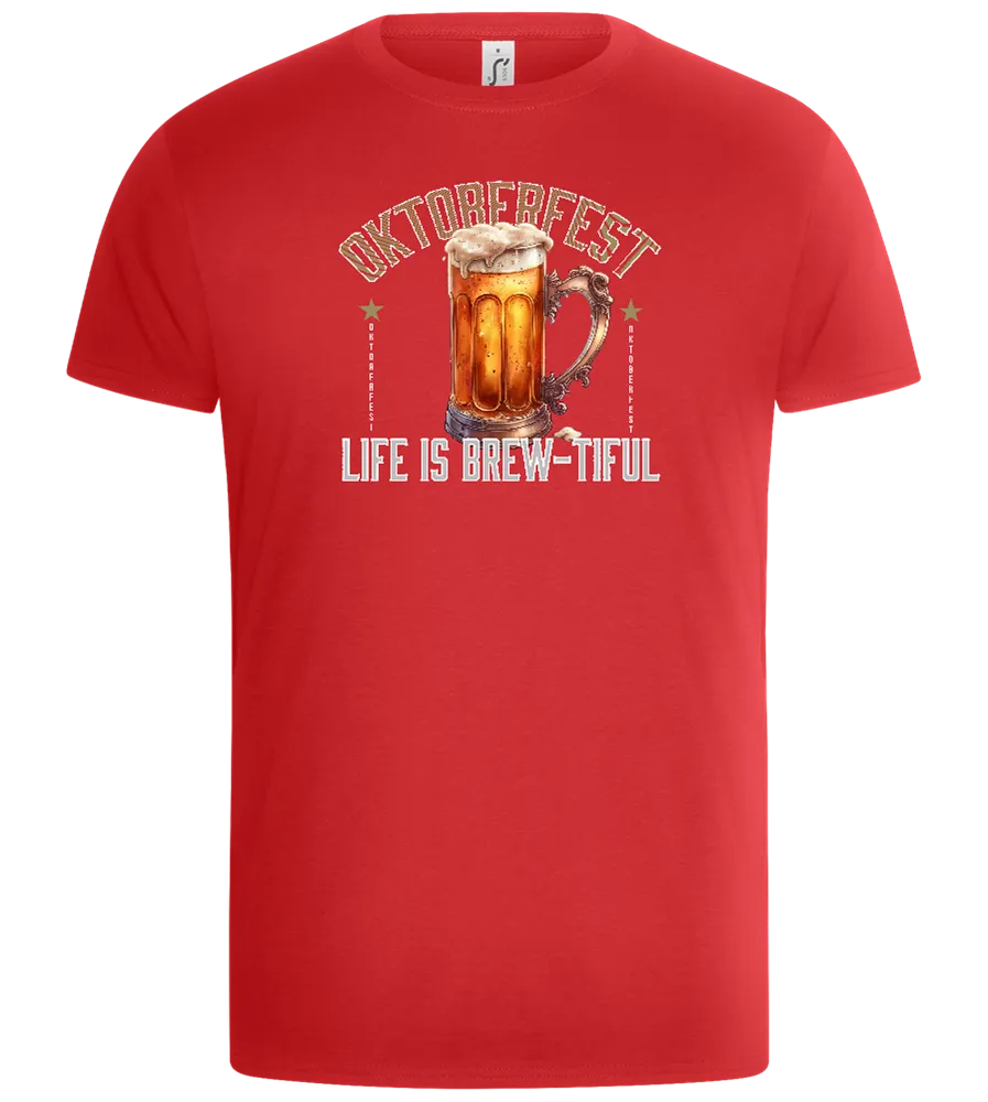 Life is Brew-tiful Design - Basic Unisex T-Shirt