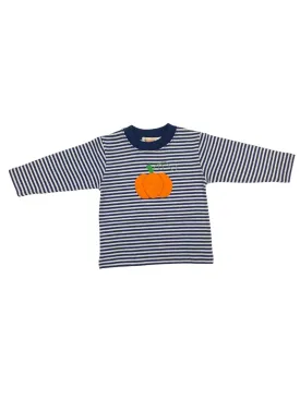 Luigi Boys L/S N Stripe T-Shirt Pumpkin Dark royal/White N Stripe T027-M4278-465/23 5108