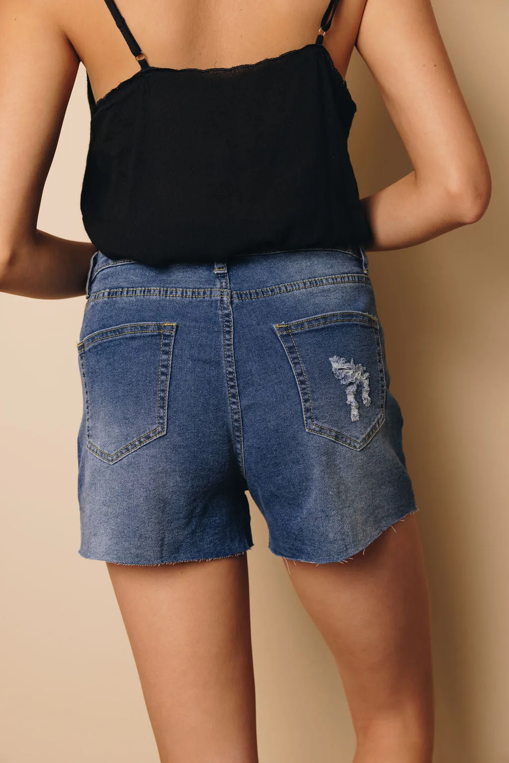 Make It Right Denim Shorts