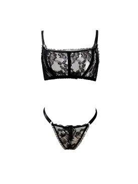 Paradox French Lace Corset Bra