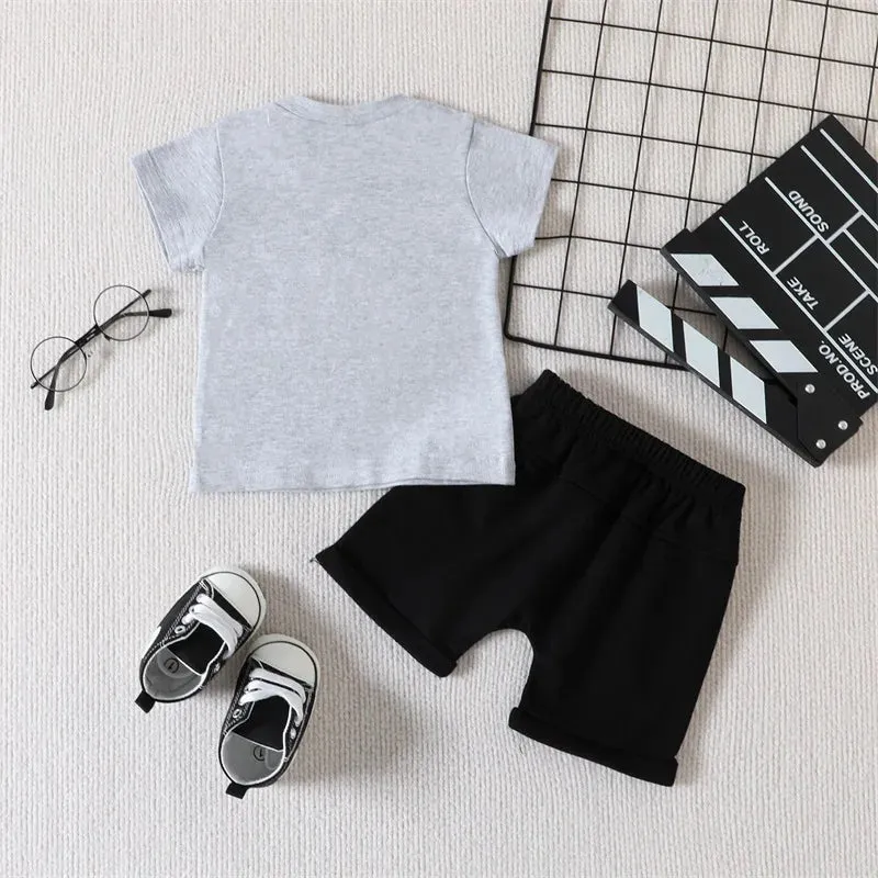 Playdate Material T-Shirt & Shorts Set