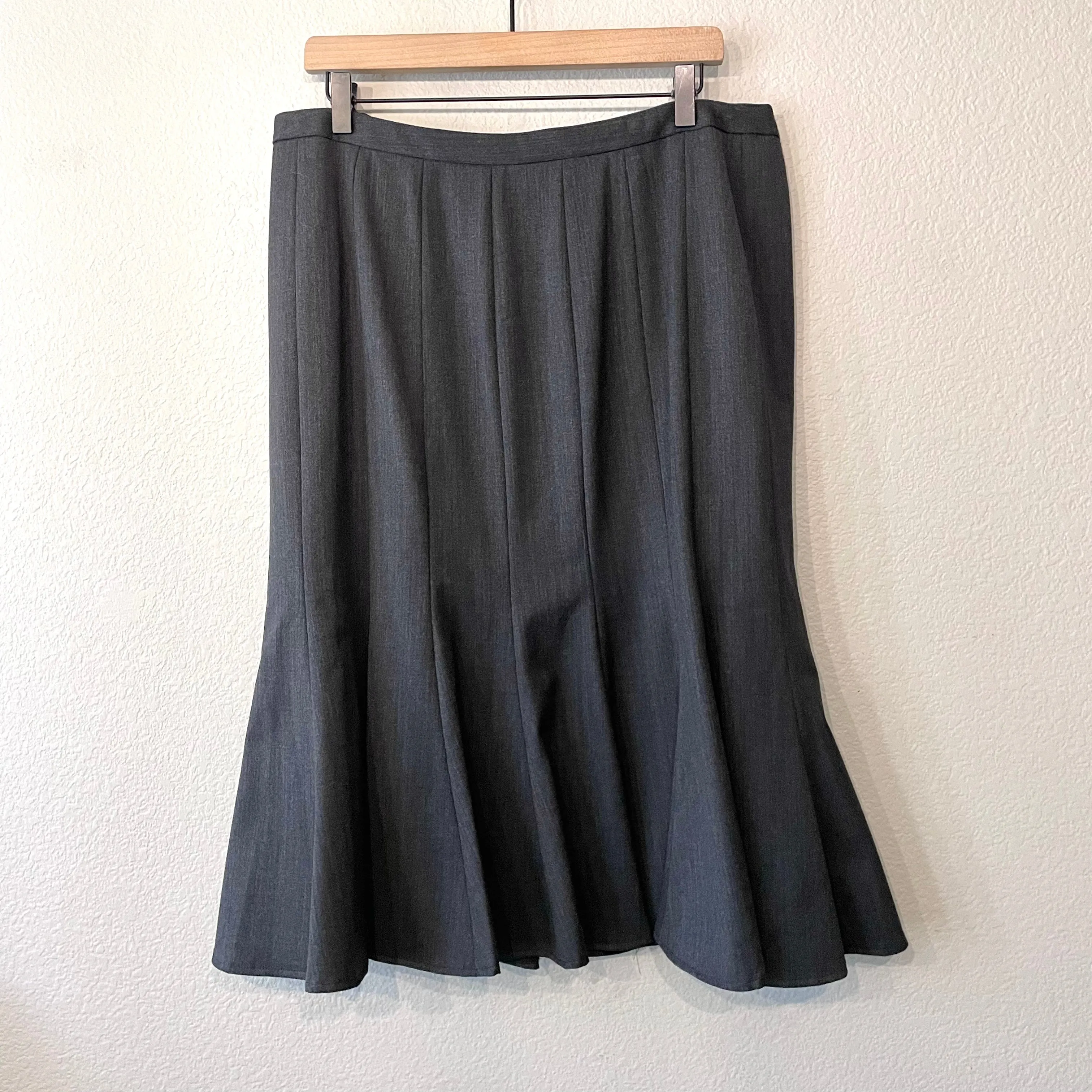 Pleated Midi Skirt