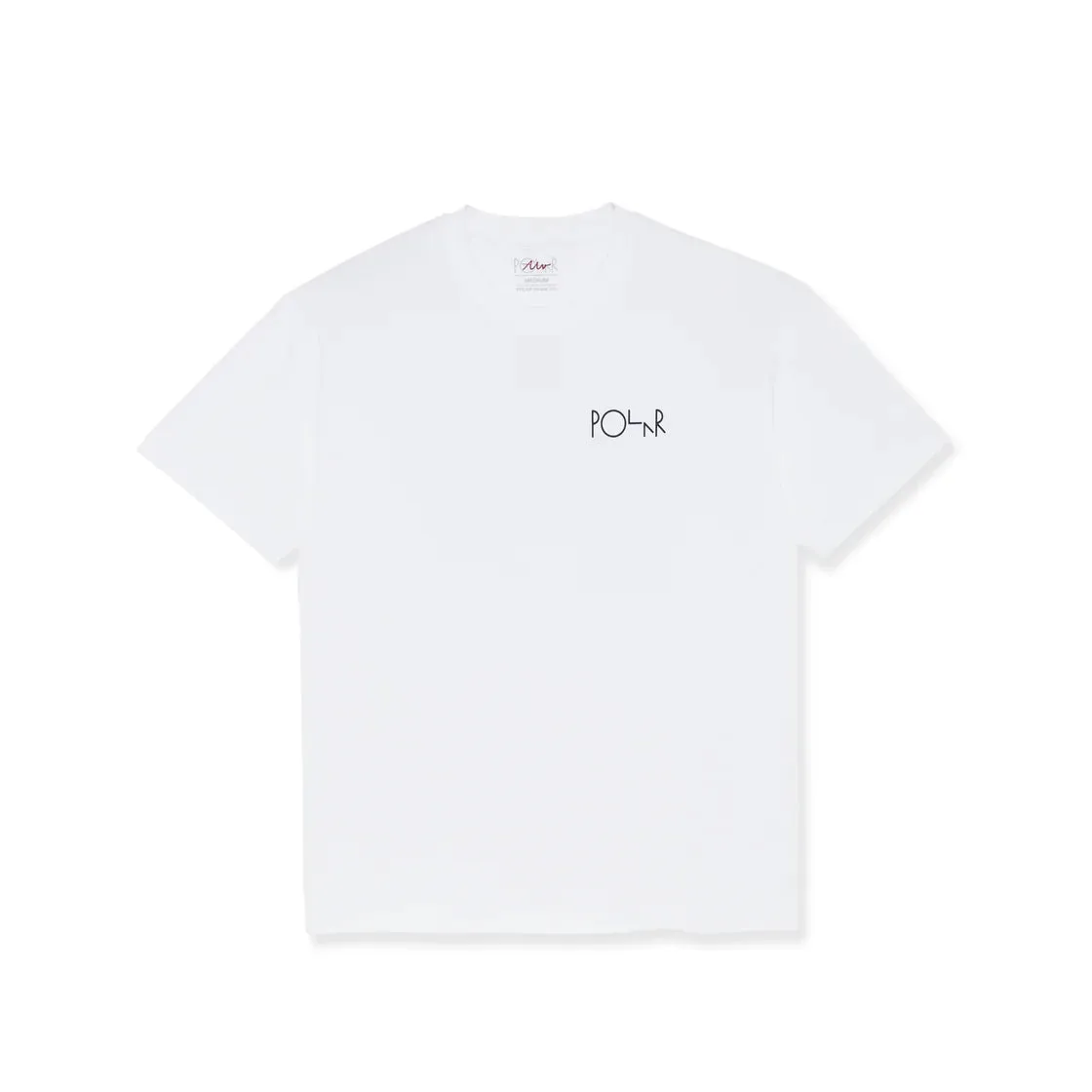 POLAR SKORSTEN FILL LOGO T SHIRT WHITE