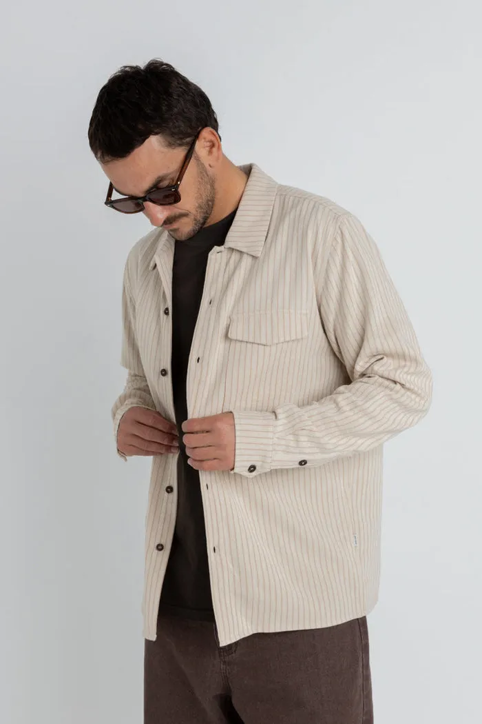 Rhythm Chevron Ls Shirt - VINTAGE STRIPE