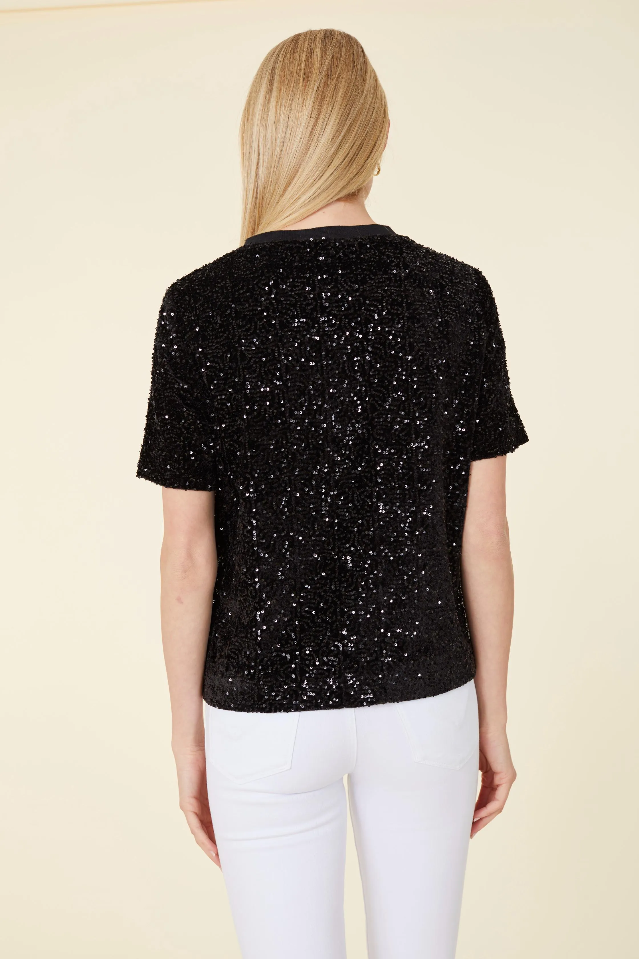 Sequin Tee