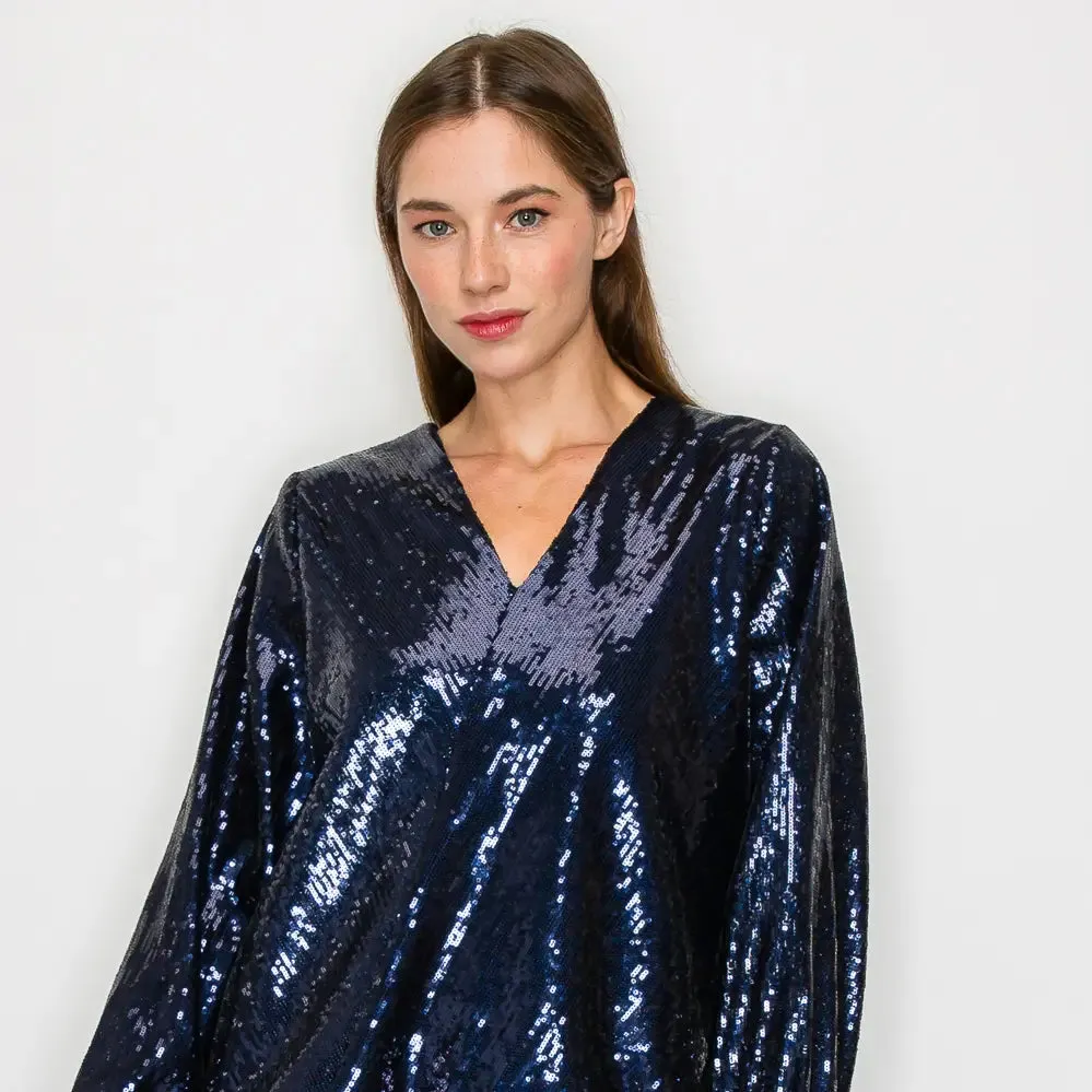 Sequin Top Long Sleeve