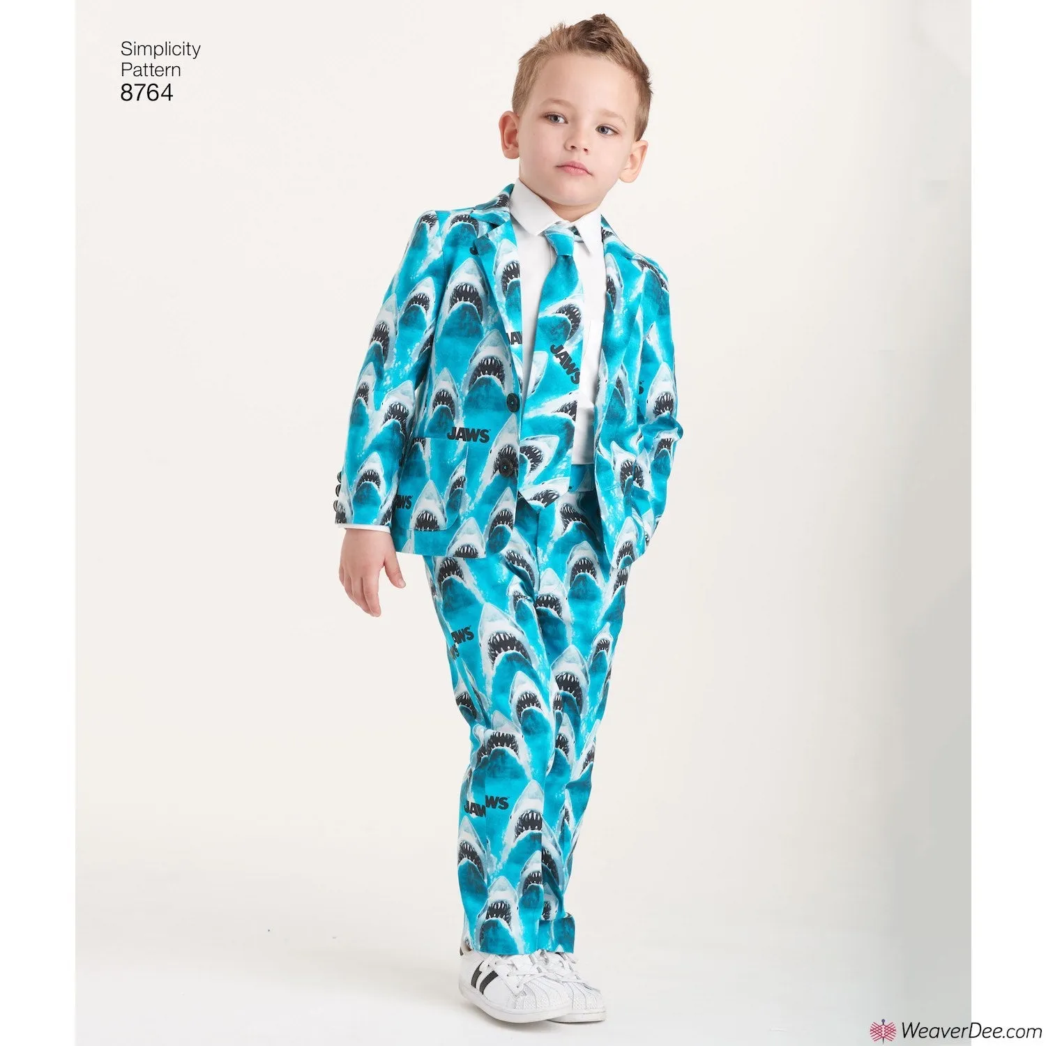 Simplicity Pattern S8764 Boys' Suit & Ties