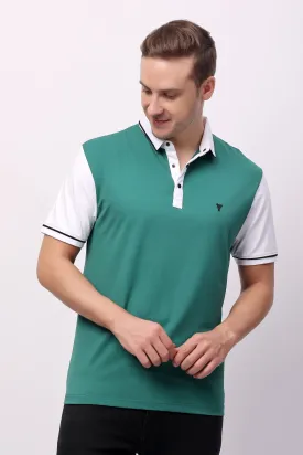 STYLOX SOLID POLO T-SHIRT FOR MEN