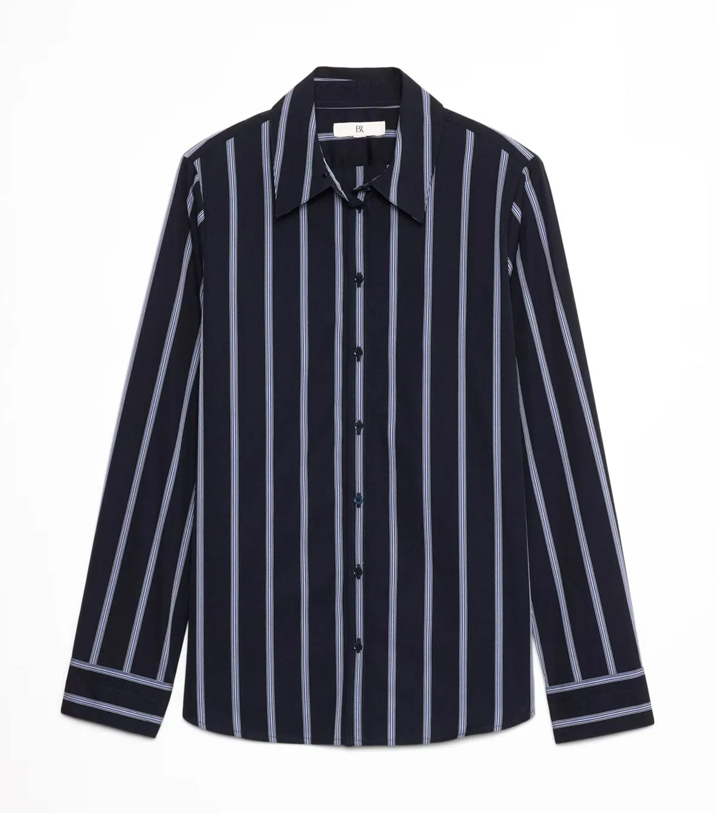 The Perfect Shirt Dark Blue Stripe