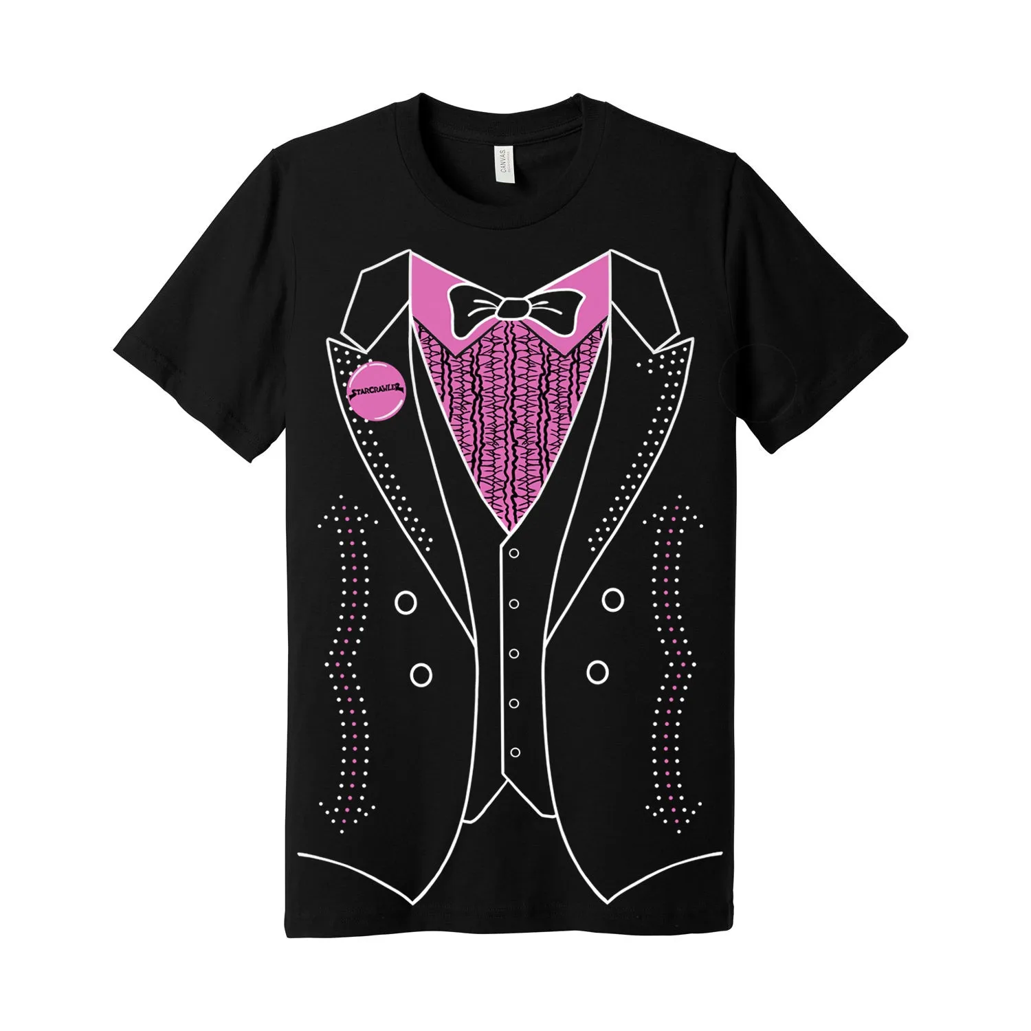 Tuxedo Black Tee