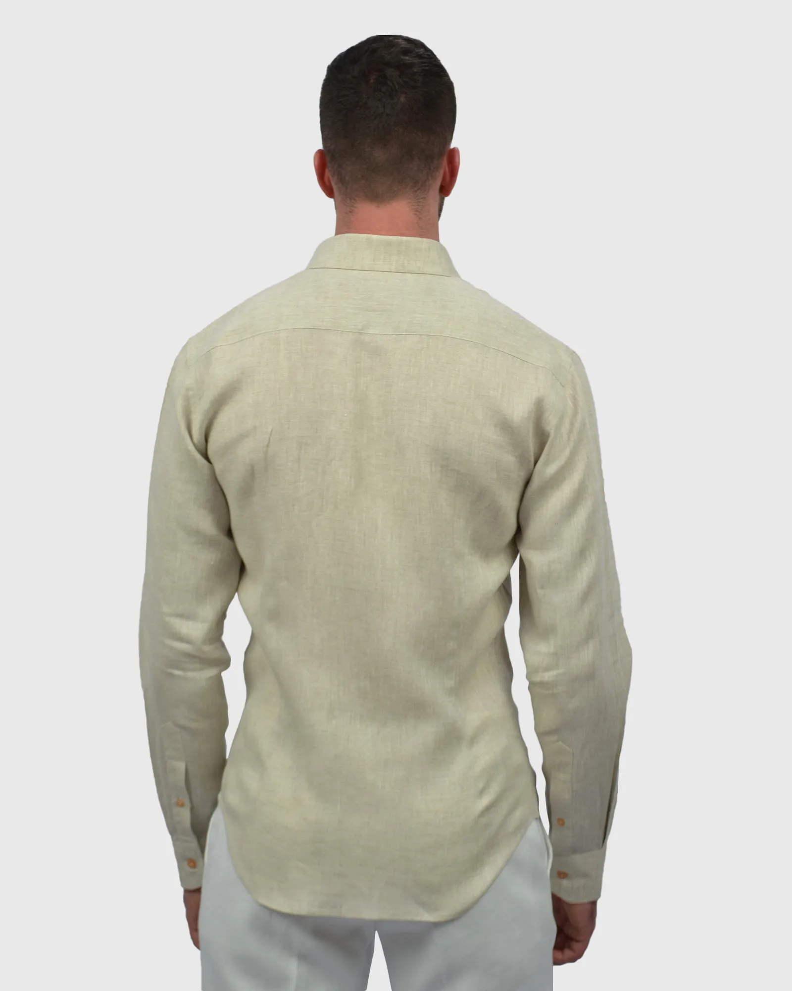 VINCENT & FRANKS S19WS51917 NATURAL SLIM SC SHIRT