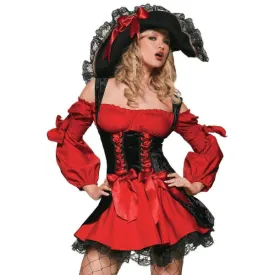 Vixen Pirate Wench Costume-Leg Avenue